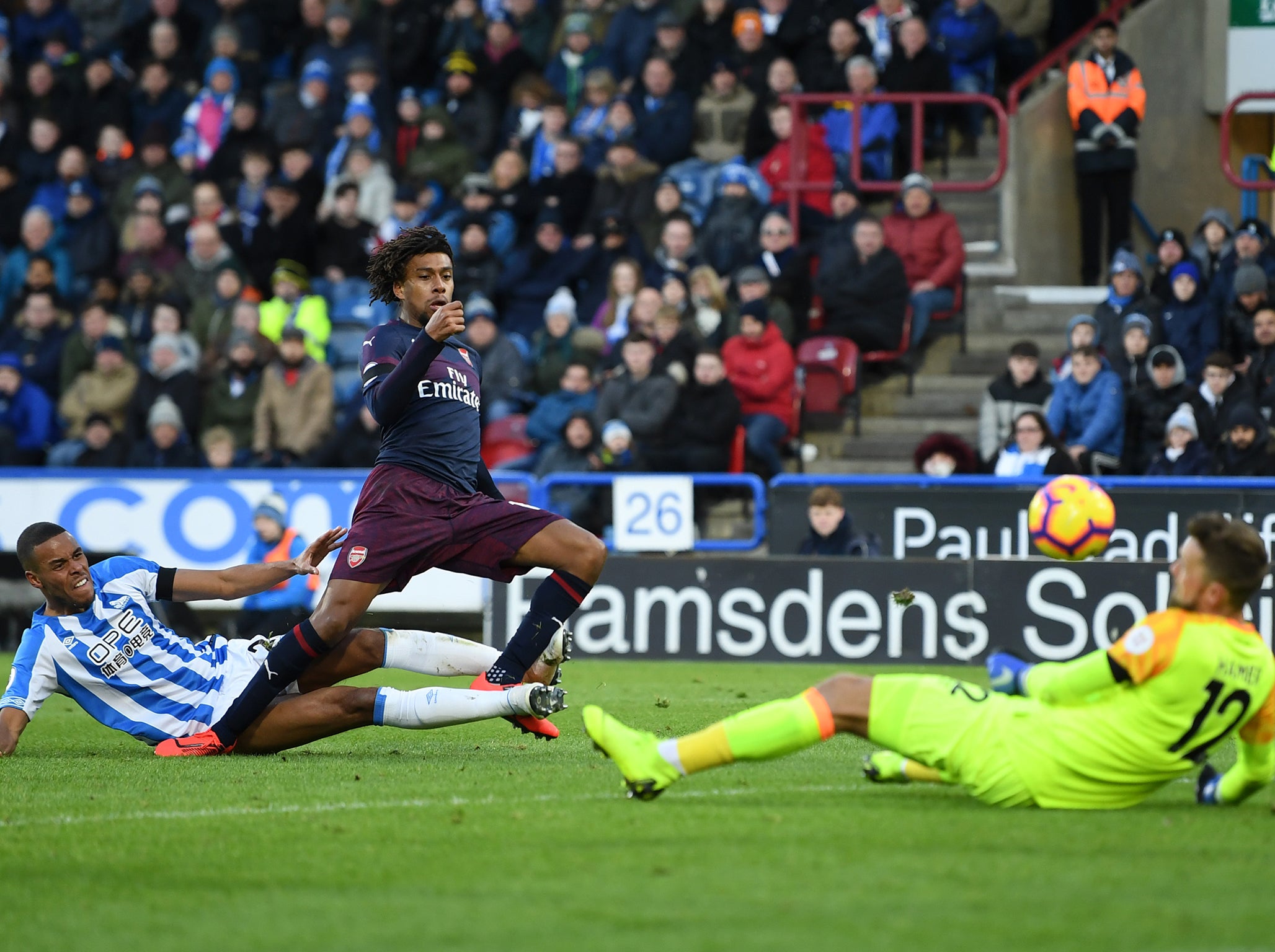 Alex Iwobi opened the scoring