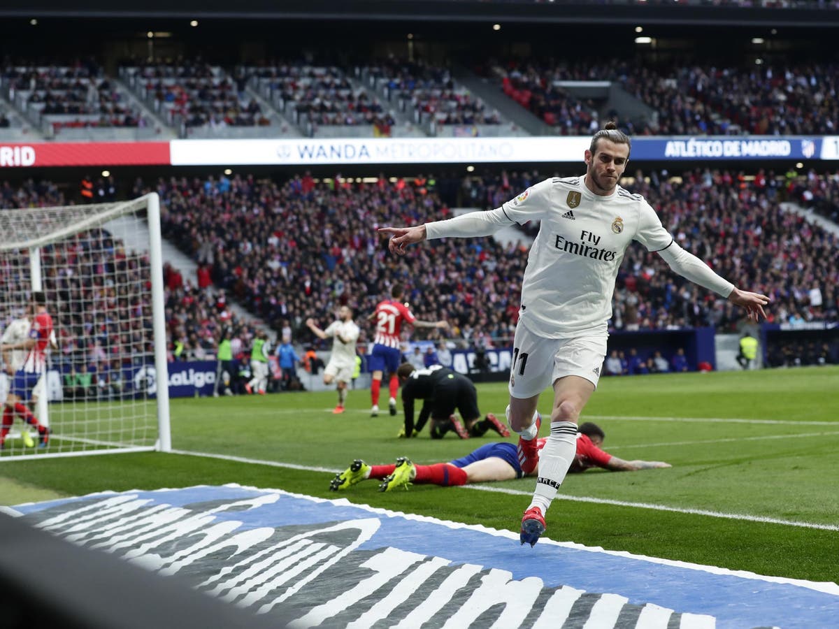 Atletico vs Real Madrid: Bale followed up his goal with a strange