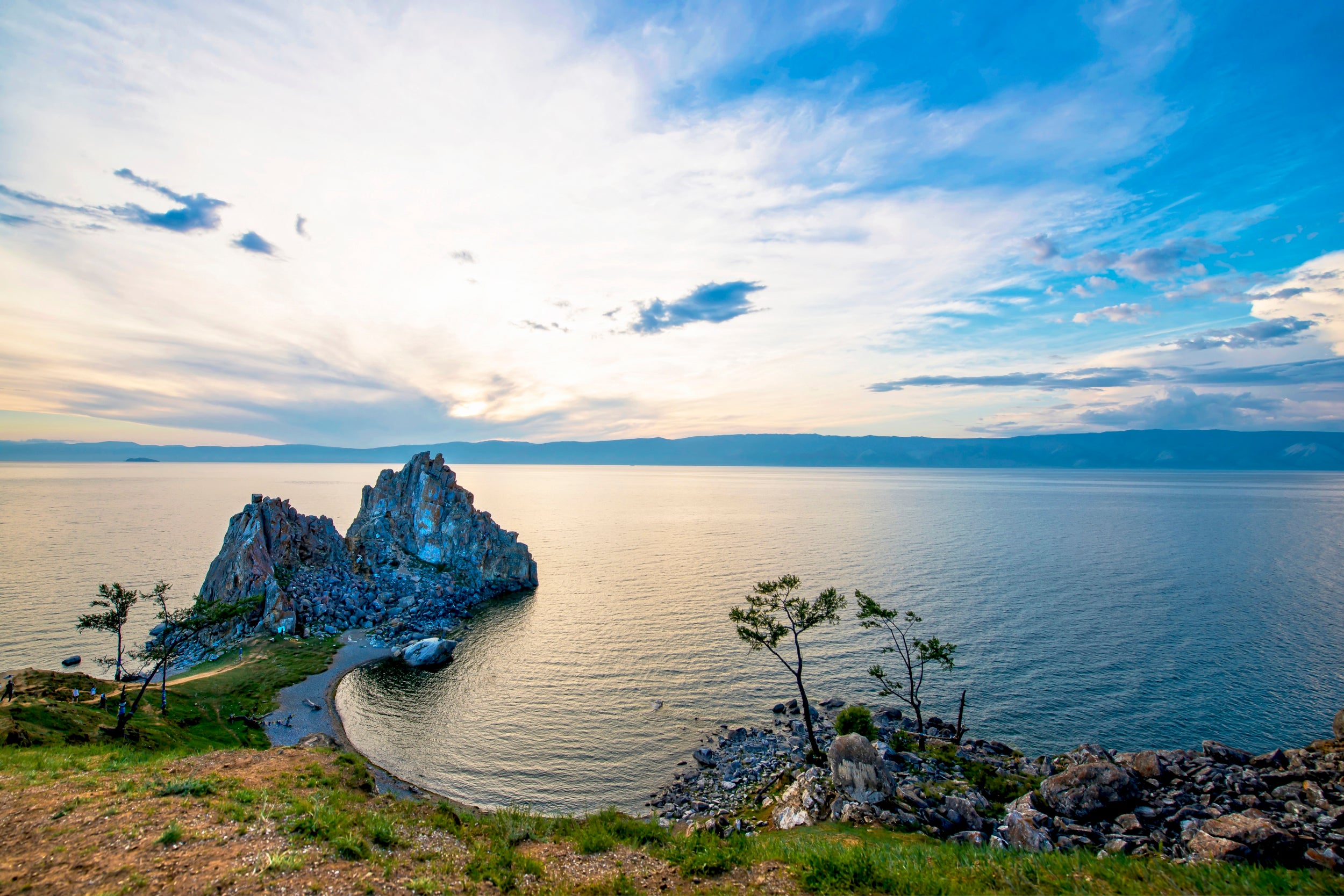 Olkhon Island, Lake Baikal, Russia: A natural wonder resisting the threats of development