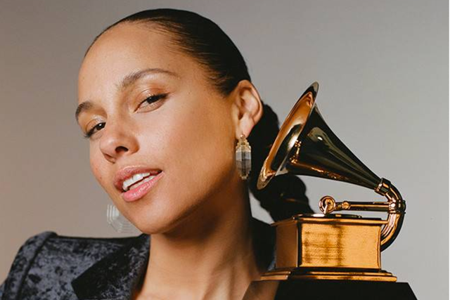 Alicia Keys is hosting this year's Grammy Awards