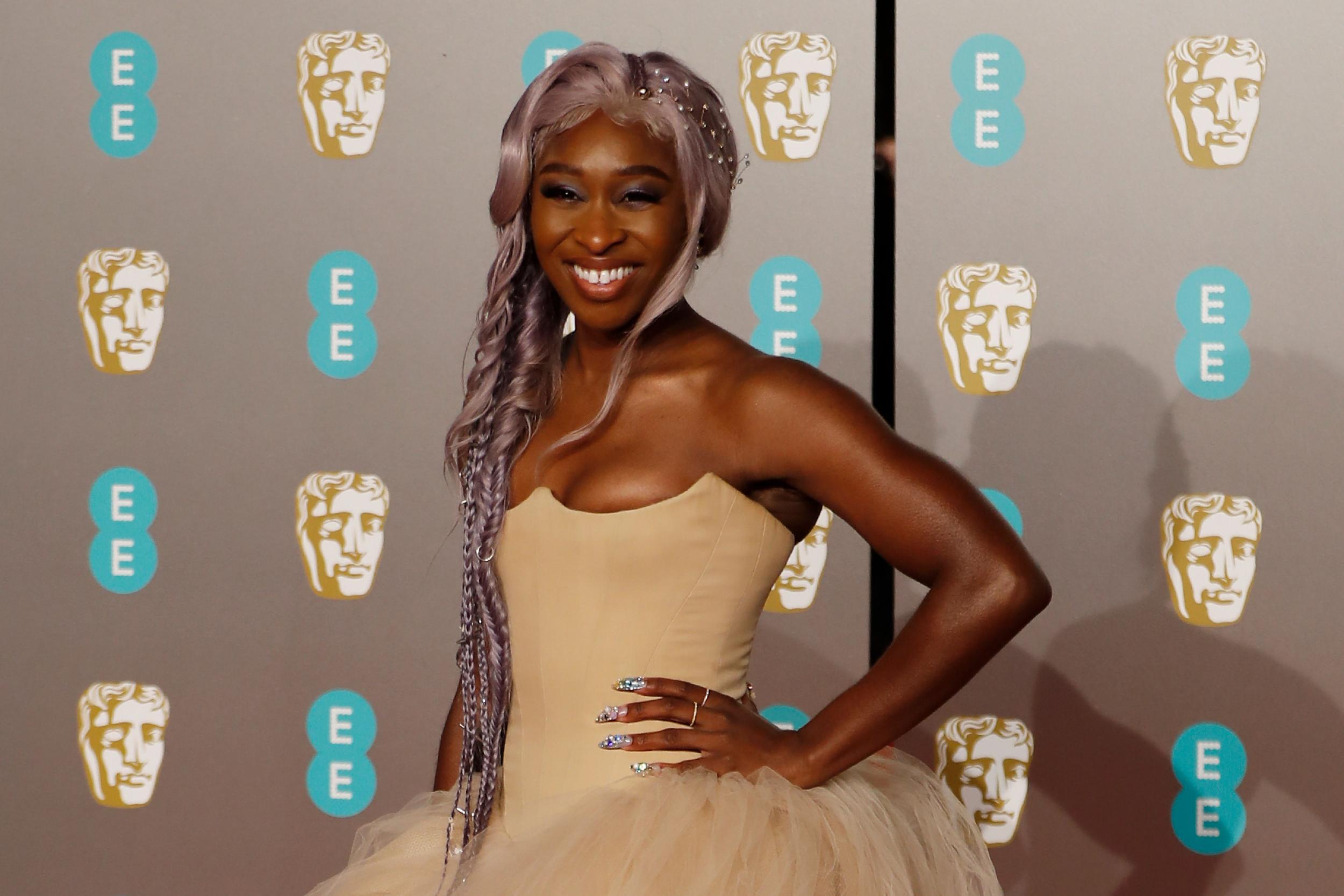 Cynthia Erivo attends Baftas 2019