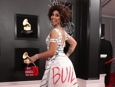 grammy dress wall
