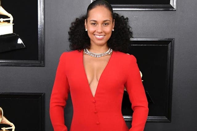 Alicia Keys is hosting the show makeup-free