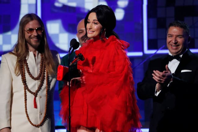 Kacey Musgraves wins Album of the Year at the 61st Grammy Awards
