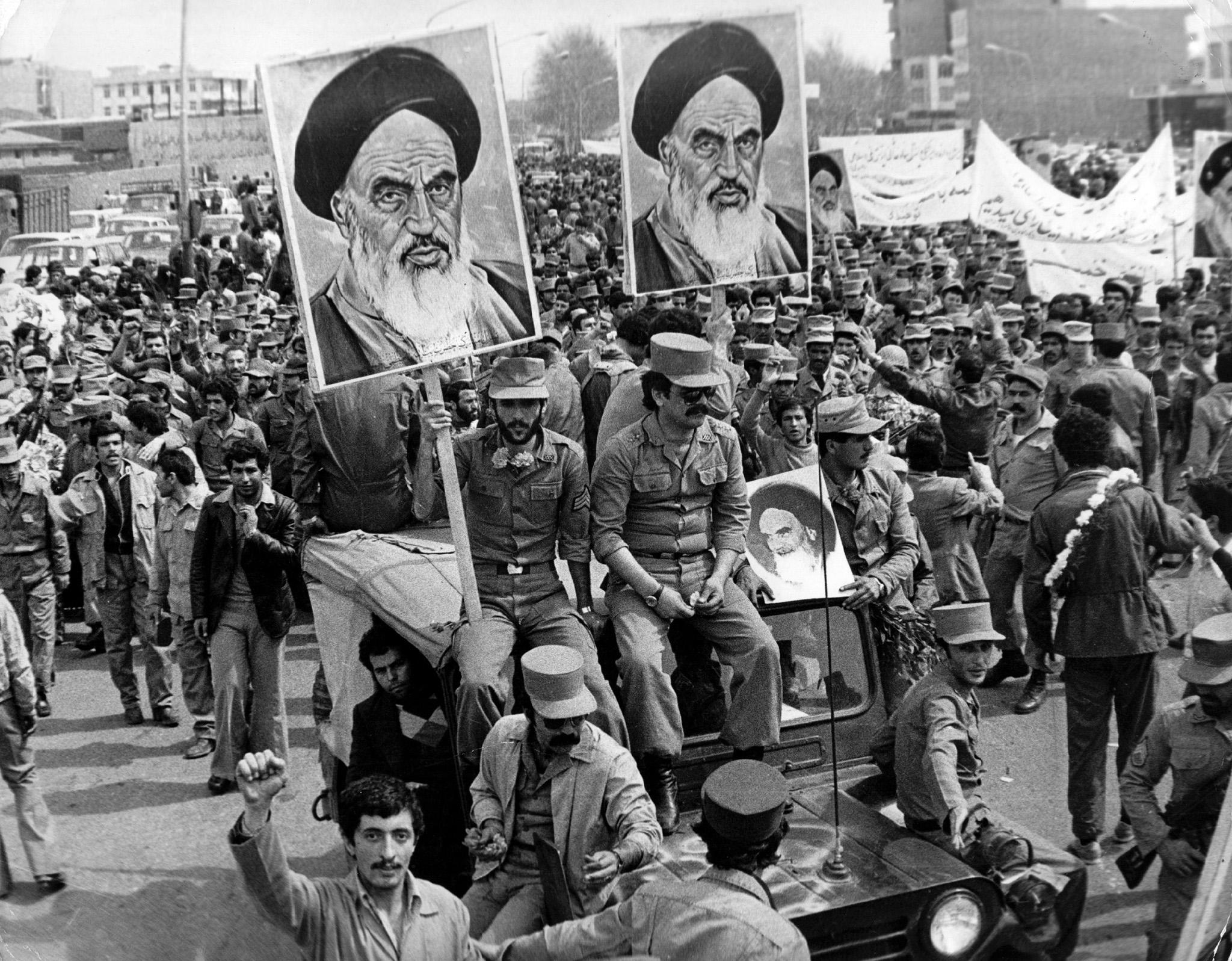 The military contracts were cancelled due to the revolution which brought Ayatollah Khomeini to power