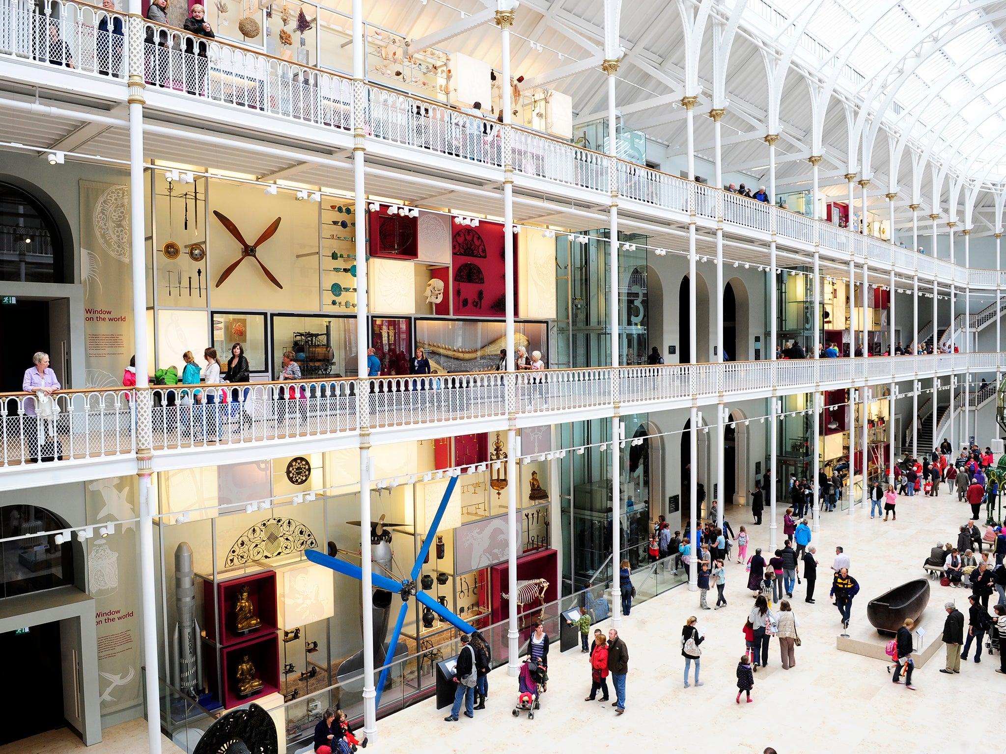 The Grand Gallery at the museum