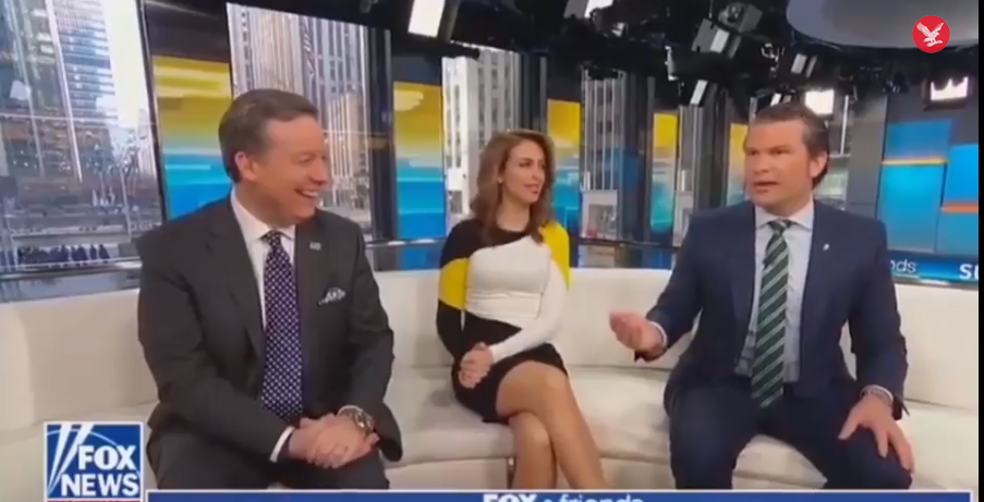 Fox & Friends Host Pete Hegseth Says Doesn’t Wash His Hands Because ...