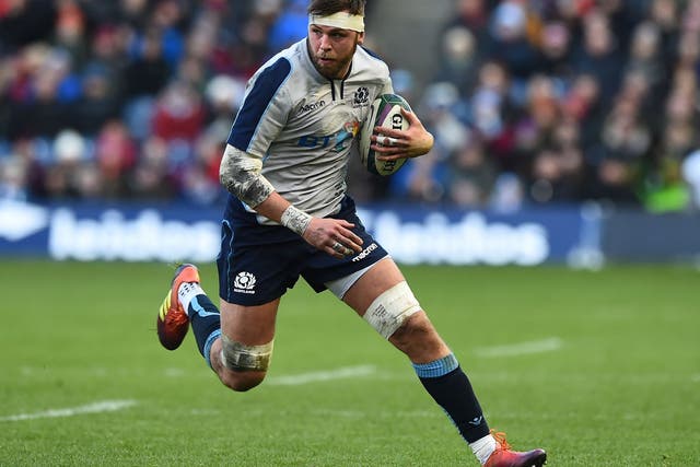 Ryan Wilson has been ruled out of the rest of the Six Nations with a knee injury