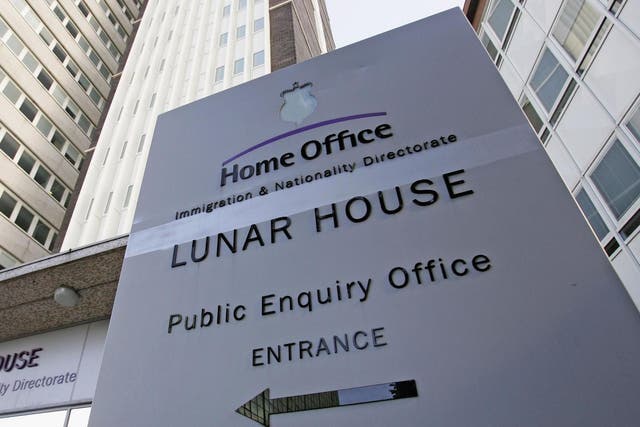 Lunar House, the headquarters of Britain's Immigration and Nationality Directorate