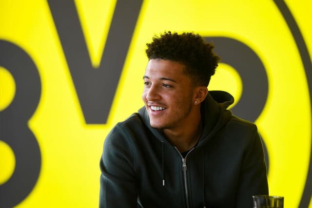 Jadon Sancho is currently treating the German league like his own personal playground, playing better than any other teenager in the game
