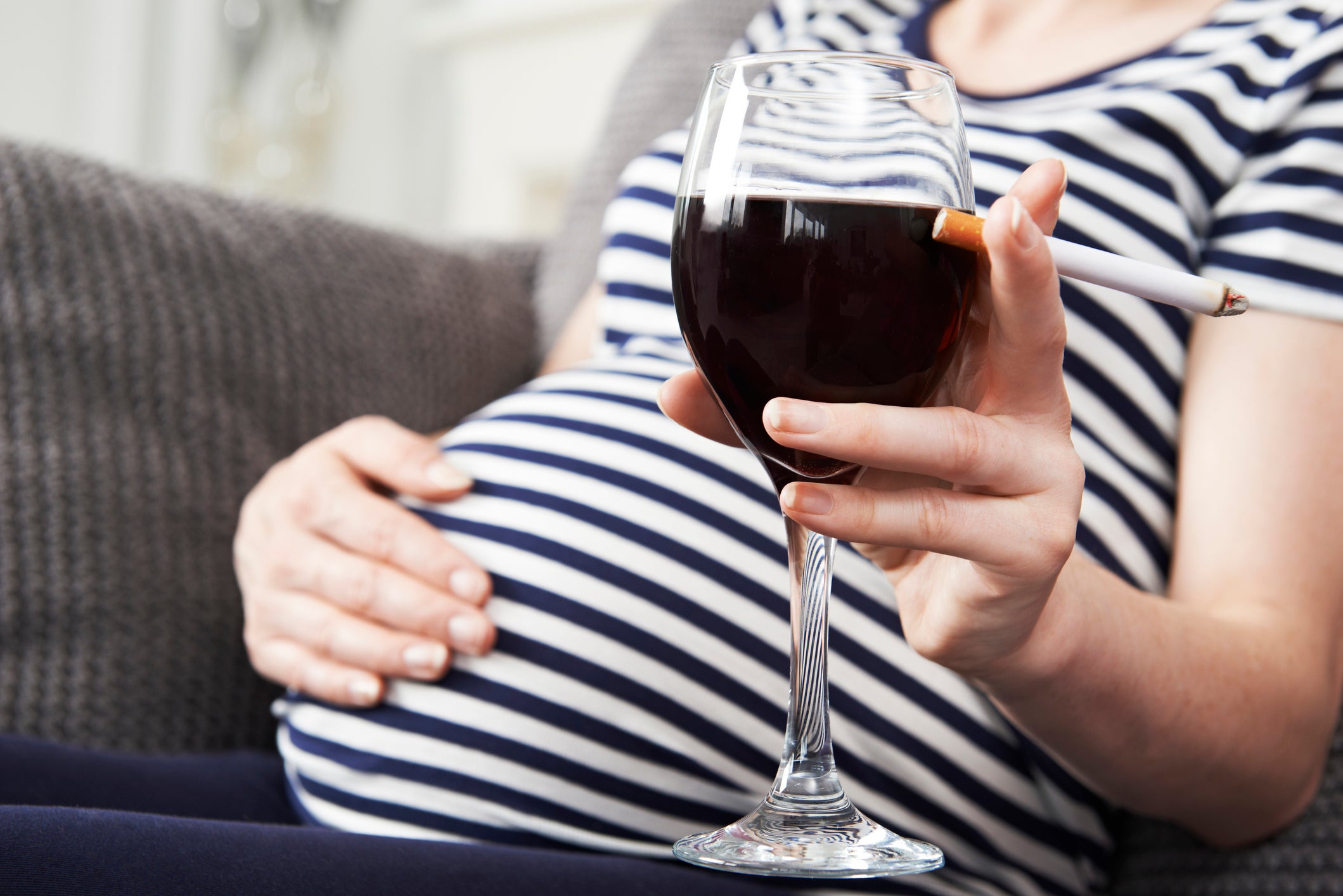 Demonising smoking and drinking in pregnancy may lead to women to do it in private, says study The Independent The Independent picture