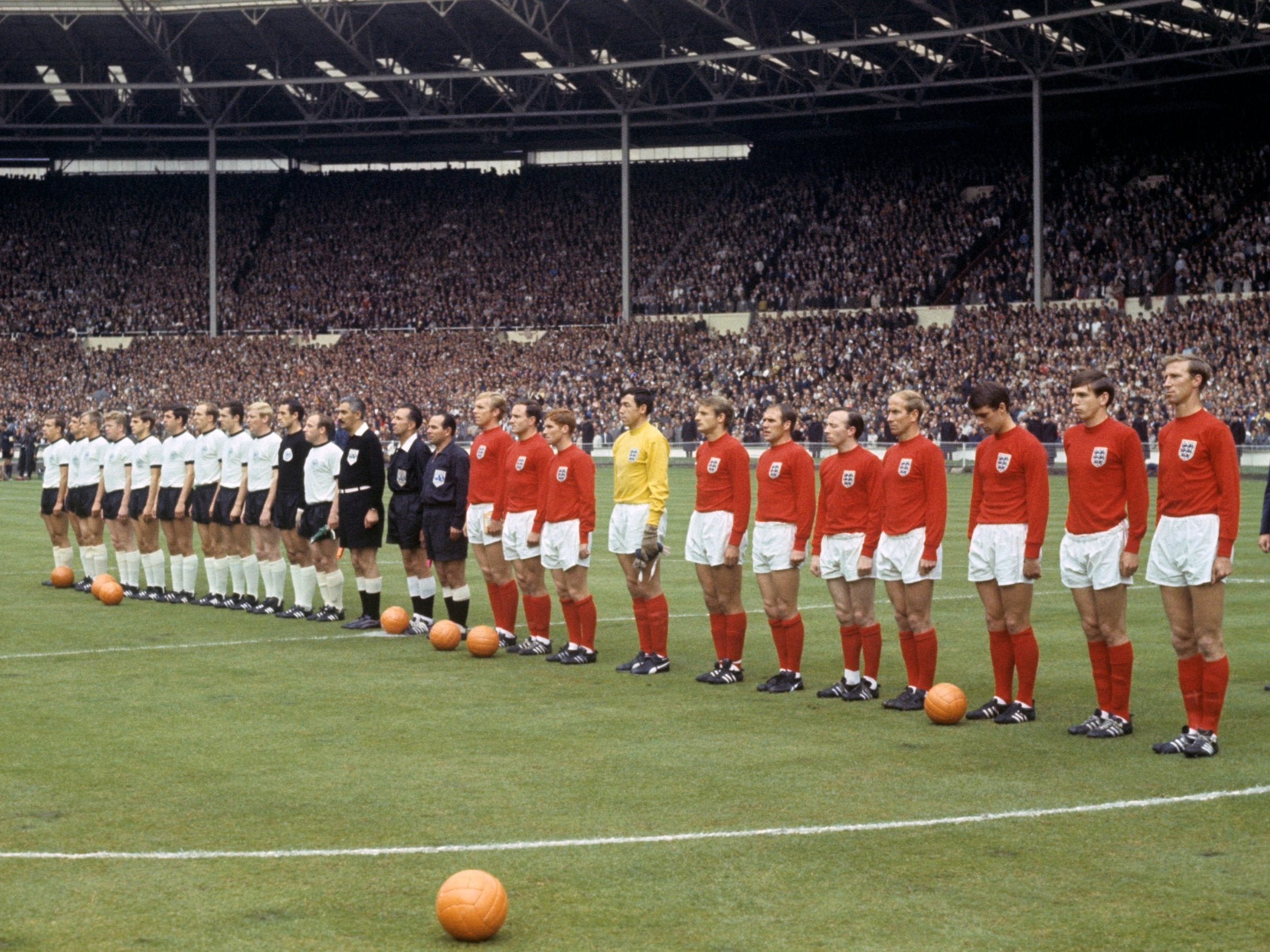 Banks was part of the 1966 World Cup-winning England team