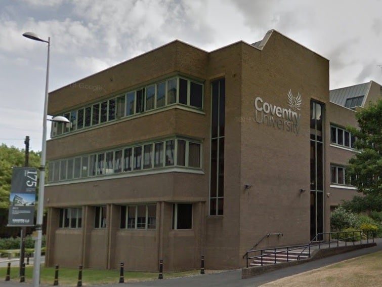 Coventry university is investigating the matter