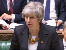 Corbyn accuses May of blackmailing MPs to support Brexit deal- live