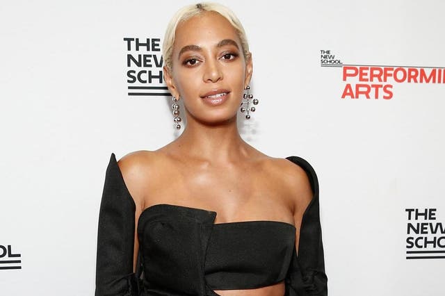 Honoree Solange Knowles attends the 70th Annual Parsons Benefit on 21 May, 2018 in New York City.