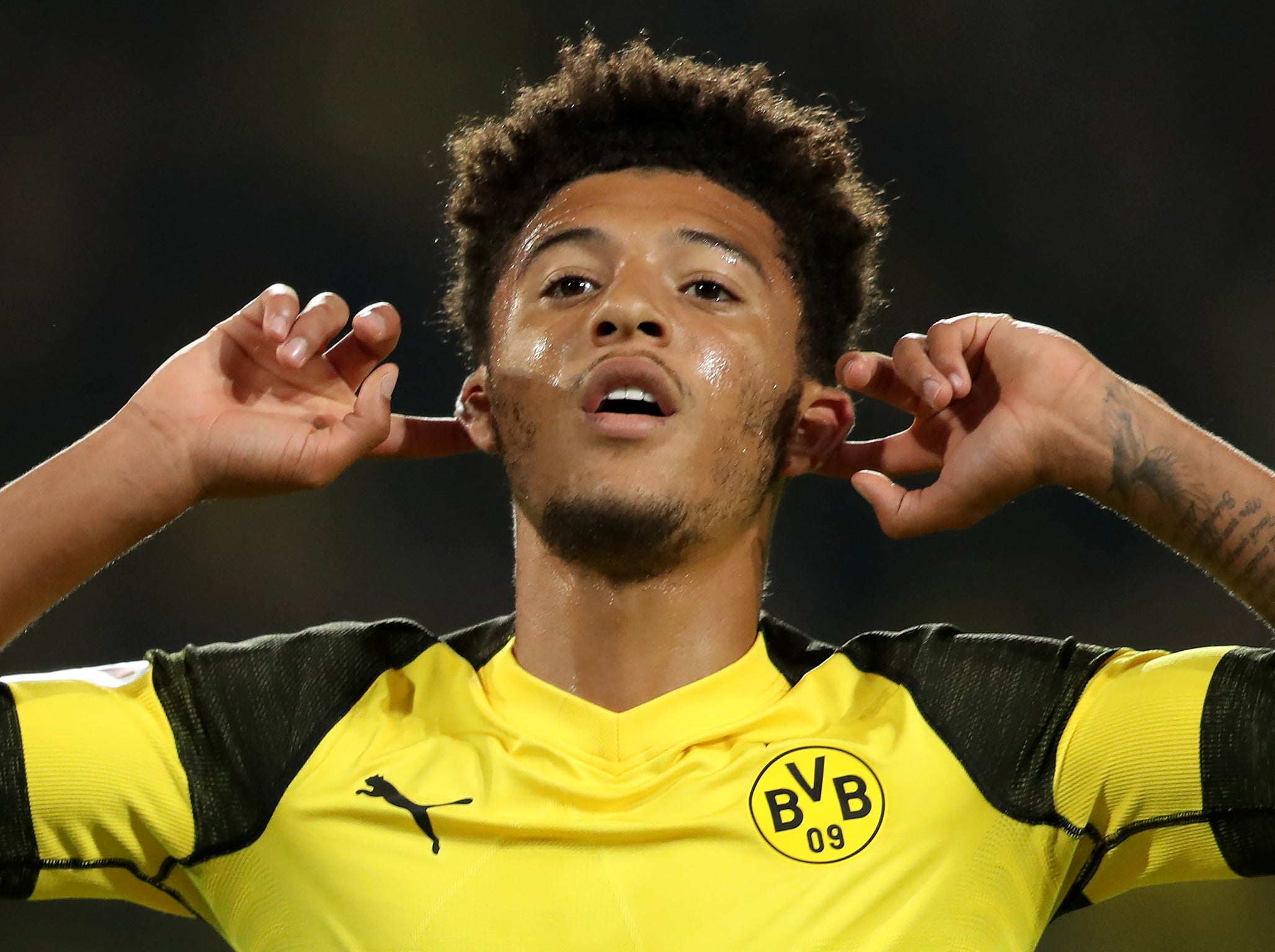 Jadon Sancho will star at Wembley tonight