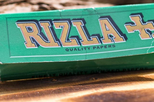 The adverts were intended to emphasise Rizla's new packaging