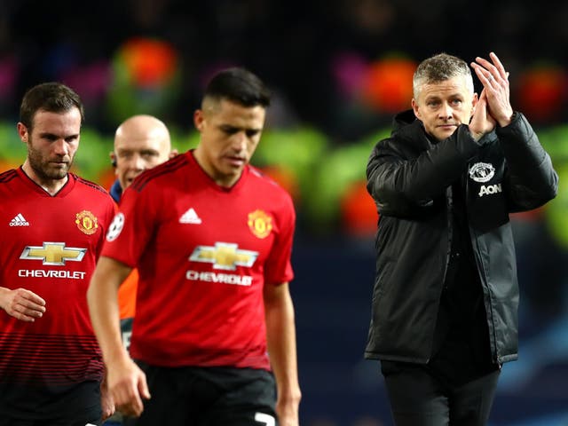 Ole Gunnar Solskjaer’s side have it all to do in Paris