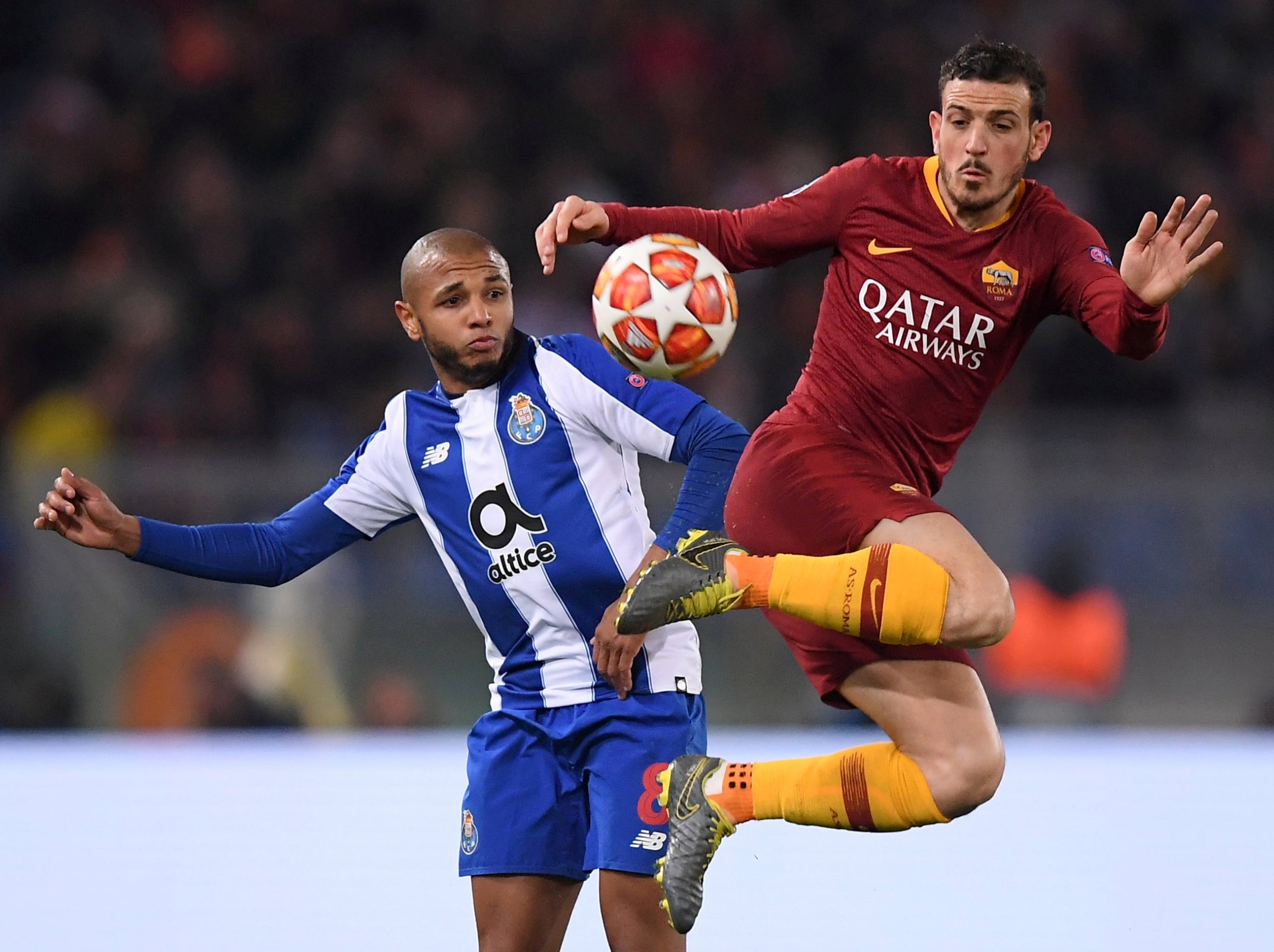 Yacine Brahimi (l) could join Arsenal on a free transfer (Reuters)