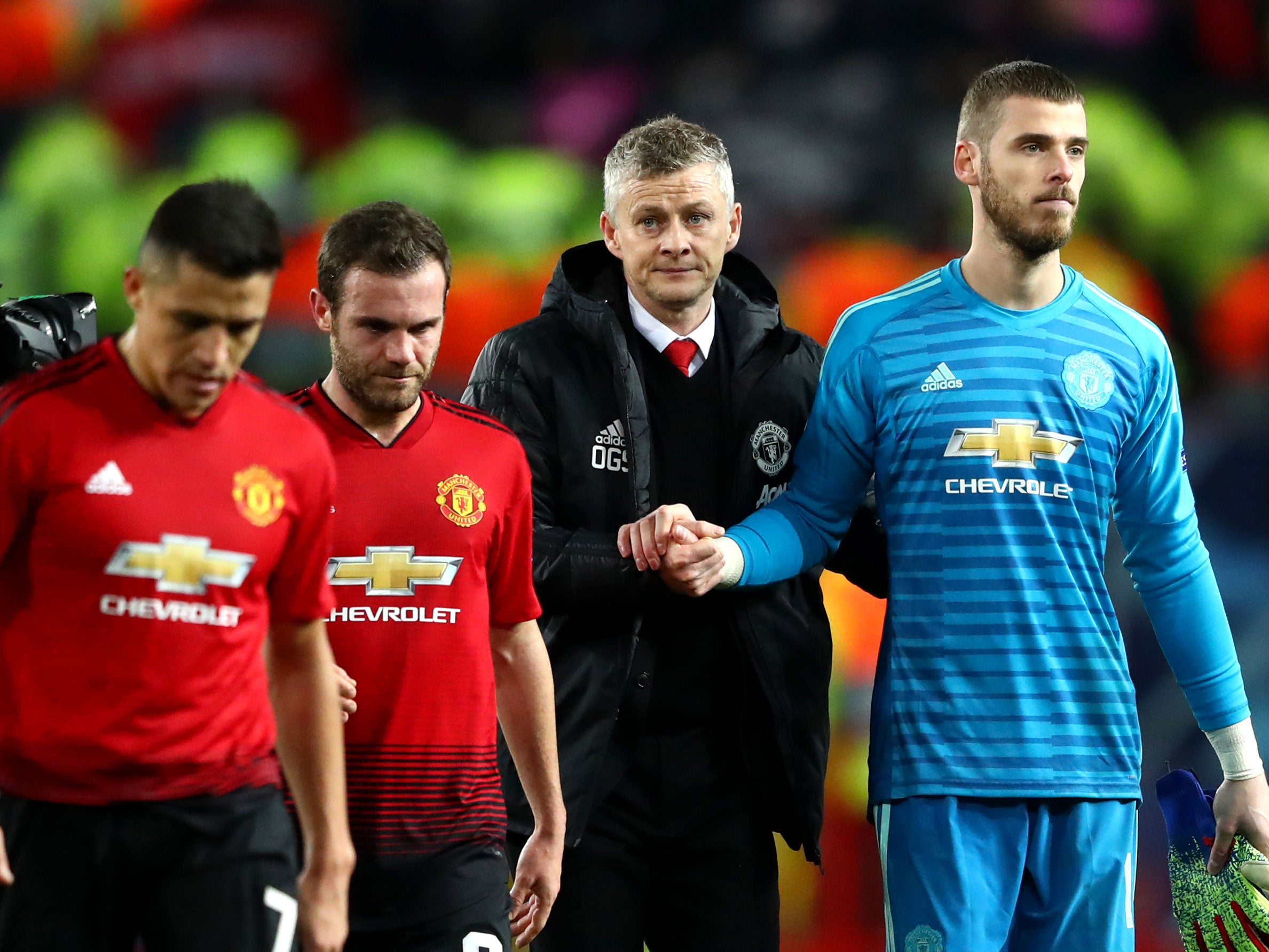 Ole Gunnar Solskjaer suffered his first loss as United caretaker