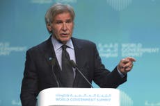 Harrison Ford shreds Trump and other leaders who ‘denigrate science’ 