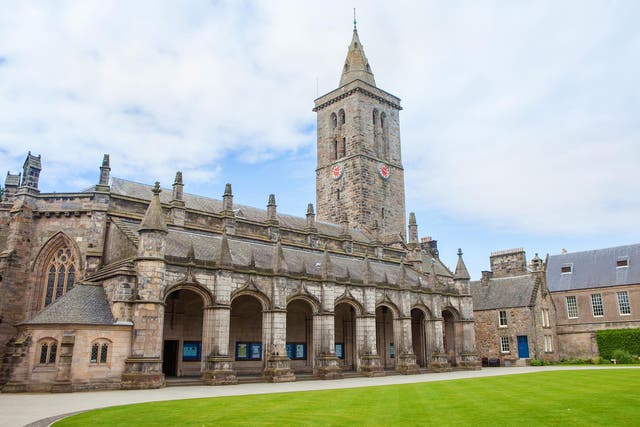 St Andrews University in Scotland has been hit by allegations of sexual misconduct on its campus