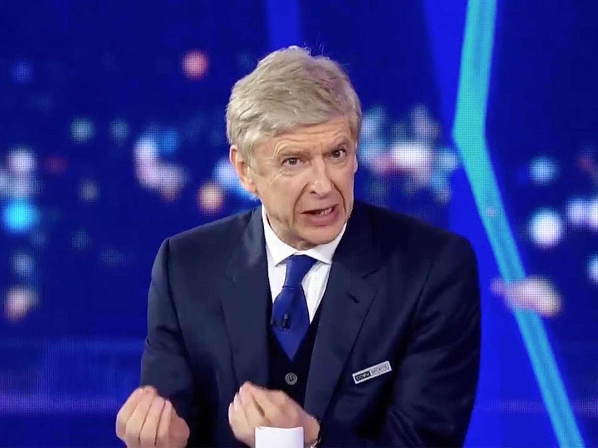 Arsene Wenger was not impressed with Manchester United's tactics against PSG