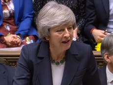 May begs Tory MPs to ‘sacrifice’ some beliefs to avoid no-deal Brexit