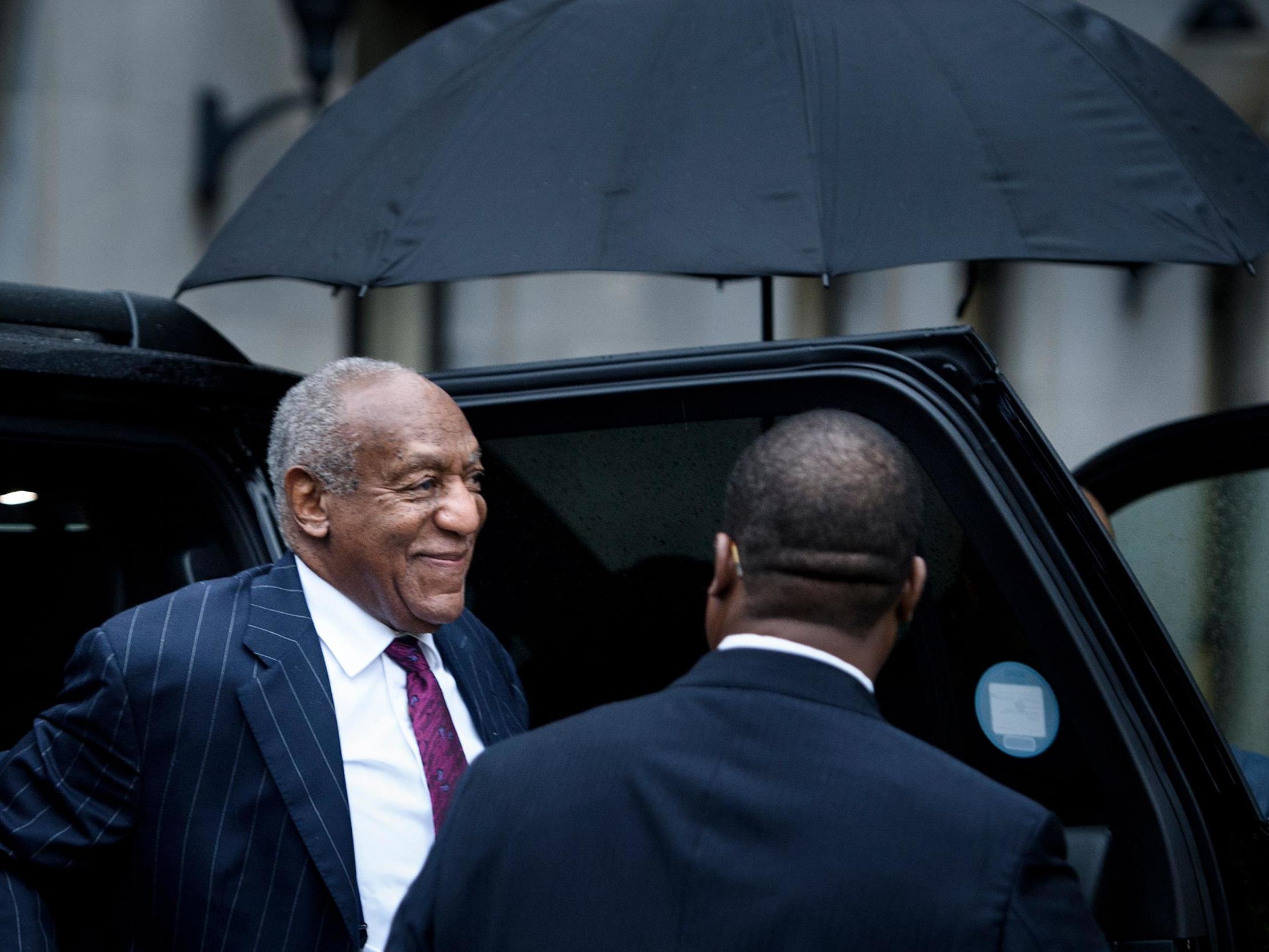 Comedian Bill Cosby arrives for a second day of a sentencing hearing at the Montgomery County Courthouse September 25, 2018 in Norristown, Pennsylvania.