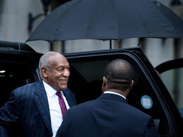 Comedian Bill Cosby arrives for a second day of a sentencing hearing at the Montgomery County Courthouse September 25, 2018 in Norristown, Pennsylvania.