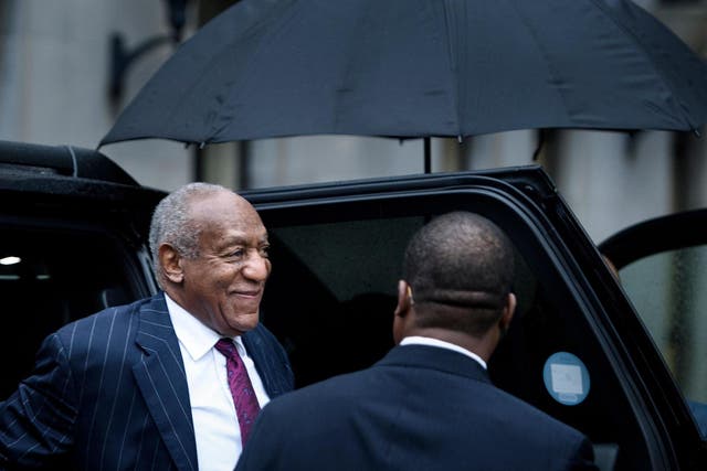 Comedian Bill Cosby arrives for a second day of a sentencing hearing at the Montgomery County Courthouse September 25, 2018 in Norristown, Pennsylvania.