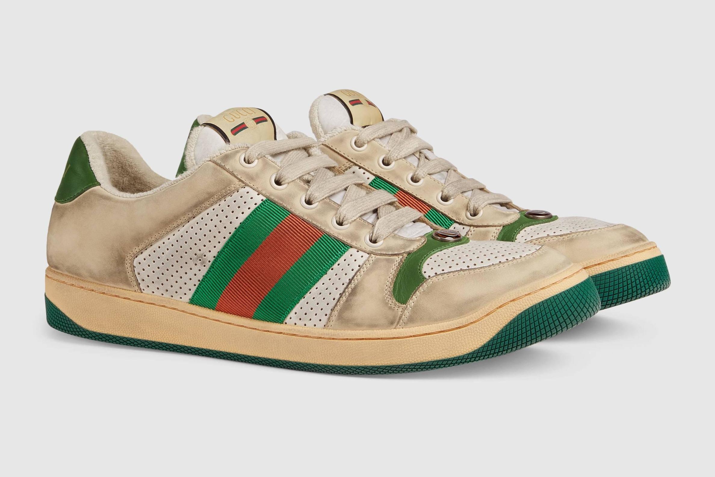 Gucci selling pair of 'dirty' trainers 