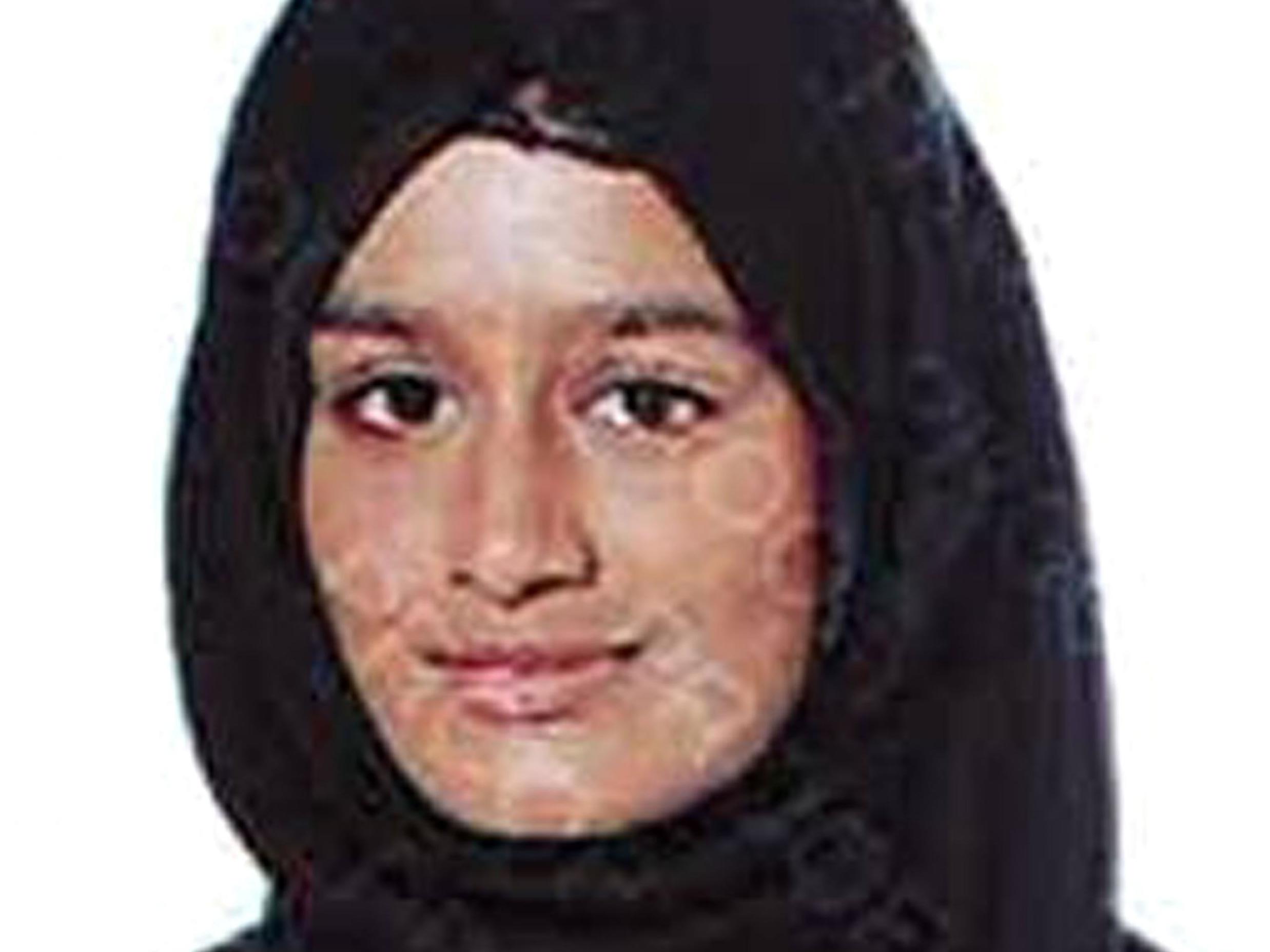 Shamima Begum, photographed as a teenager before she travelled to Syria