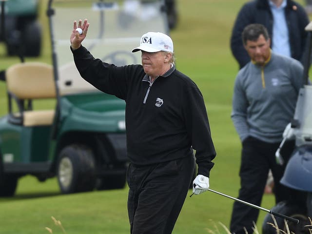 Sarah Sanders: Trump plays golf to develop 'deeper and better relationships with members of Congress'