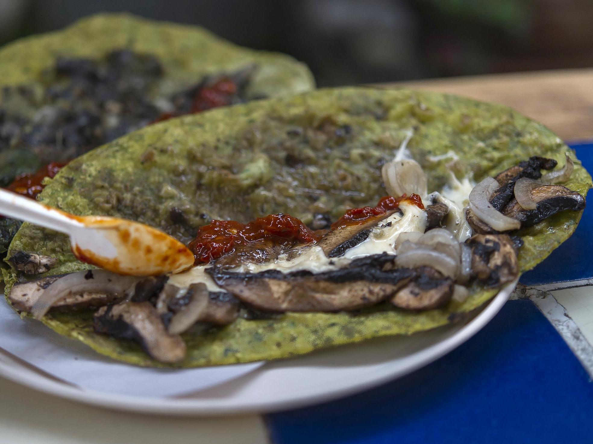 Pictured: The real deal tortilla, found in Mexico.