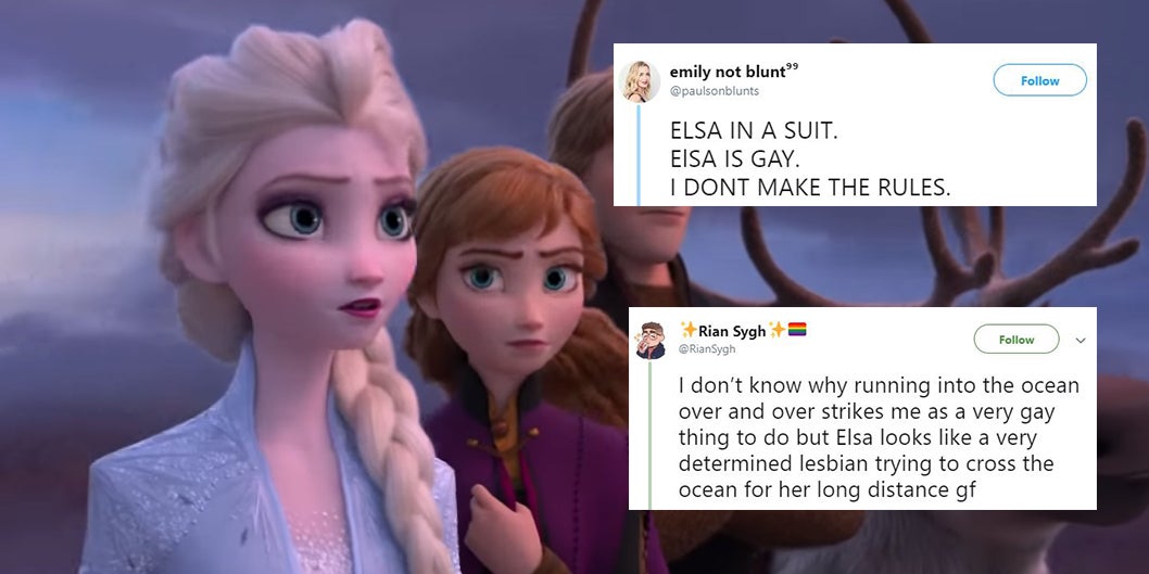 Fans think Elsa has 'gay energy' in the Frozen 2 trailer but not ...