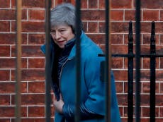 Live: May endures humiliating loss as Tory rebels reject motion