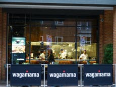 Wagamama owner’s shares plunge as CEO leaves for ‘personal reasons’