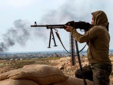 Isis caliphate on brink of defeat as Syrian forces capture camp