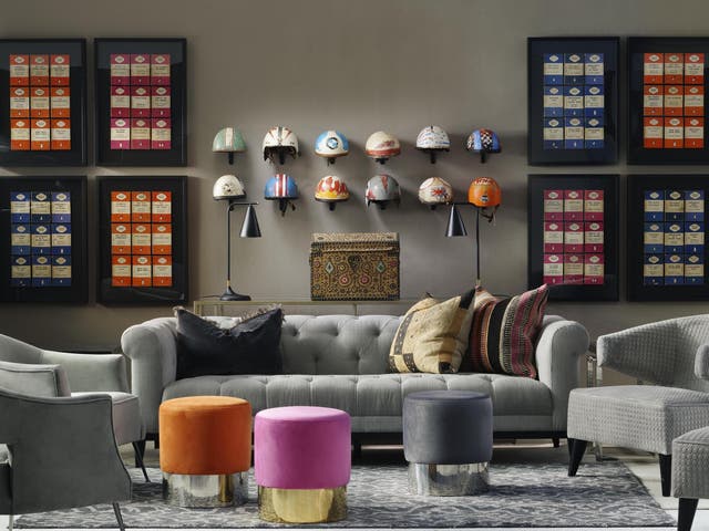 Play pick‘n’mix with your decor, adding different textures and patterns