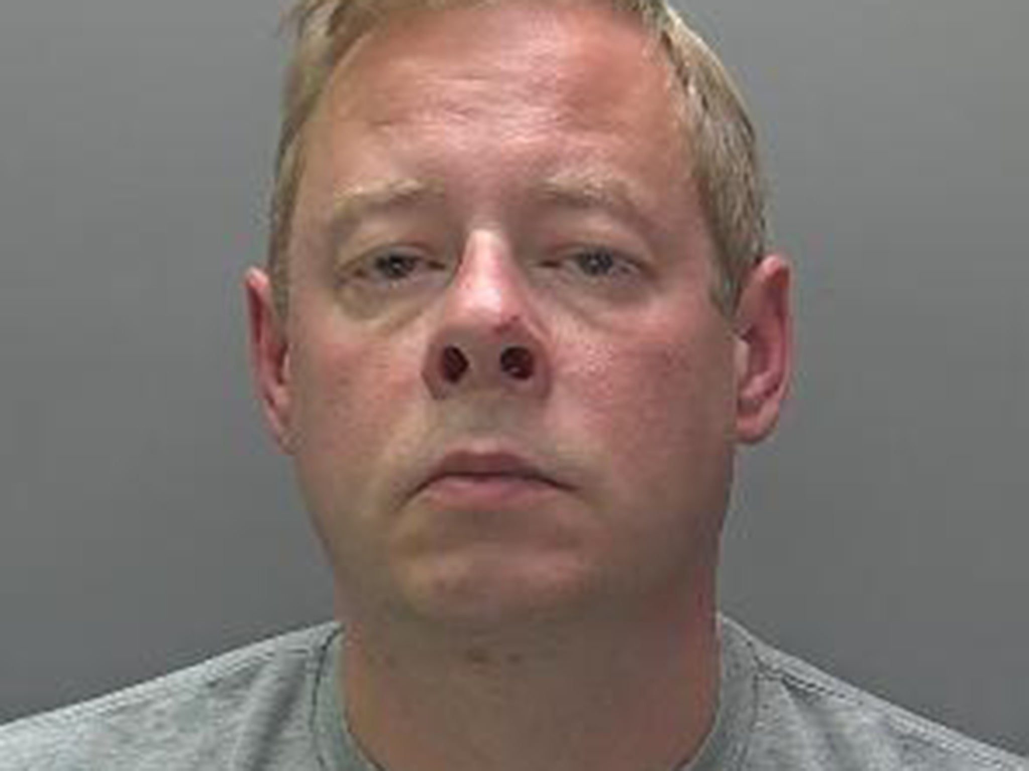 Mark Waterfall, 46, recorded his anger in a number of videos