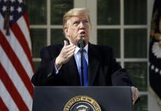 President declares national emergency while signing funding bill