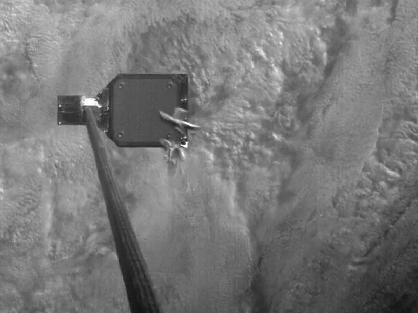 A harpoon designed to spear through space junk and capture it has been tested in space for the first time