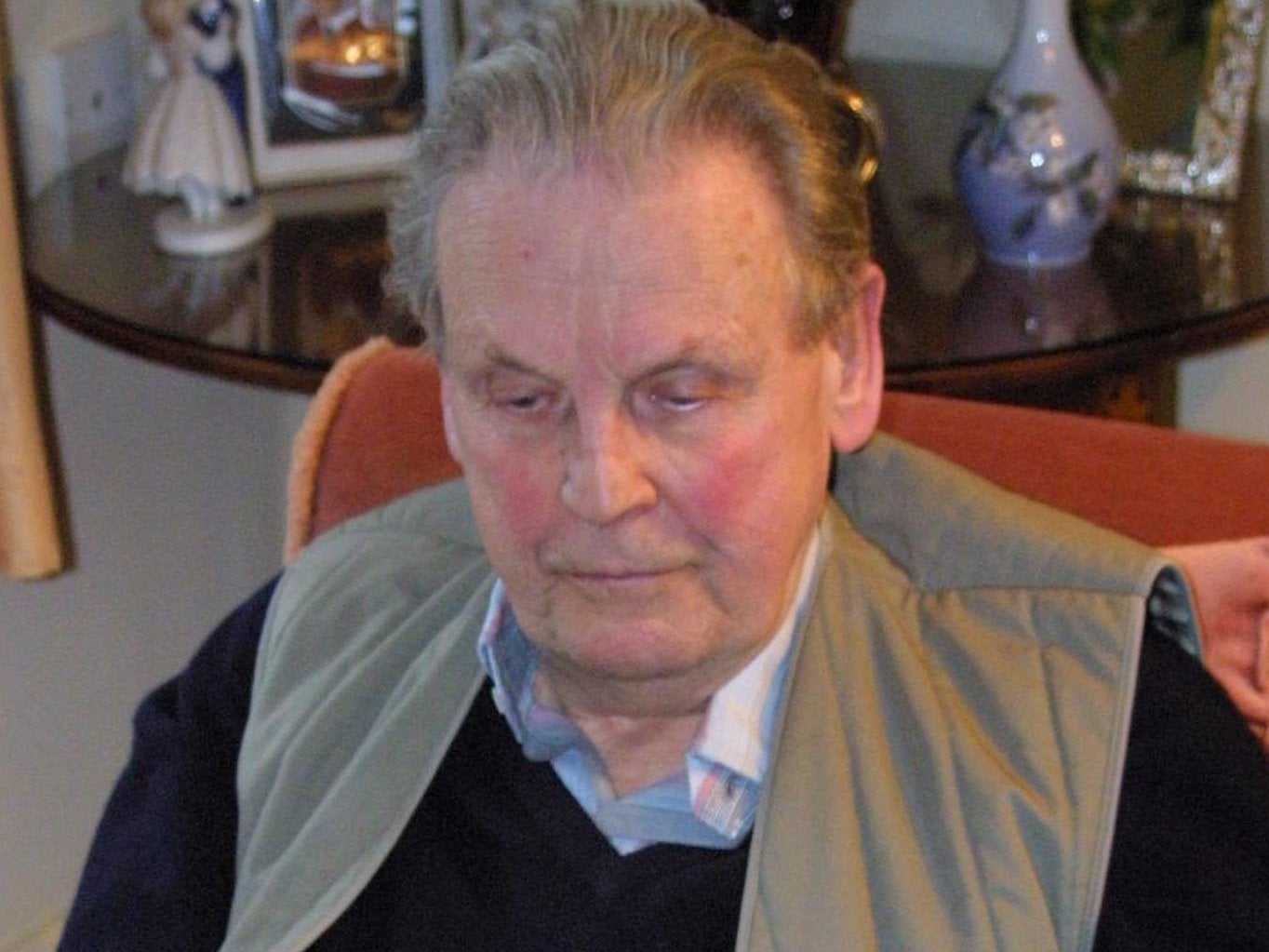Former squadron leader Dick Churchill previously said he thought sharing his surname with the wartime prime minister Winston Churchill kept him alive.