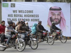 Saudi crown prince to meet members of Taliban on trip to Pakistan