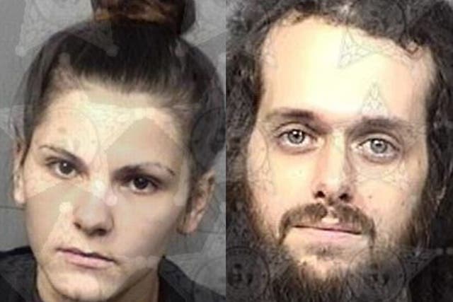 Julia French, 20, and Robert Buskey, 31, have both been charged with child neglect after allegedly starving their child by ignoring their doctor’s recommendations and feeding it a potato-based formula