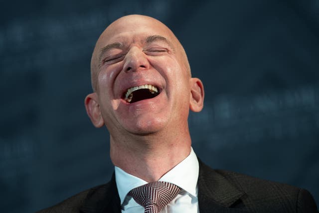 Amazon founder Jeff Bezos is said to be worth $150bn. Last year, the company paid no US federal tax