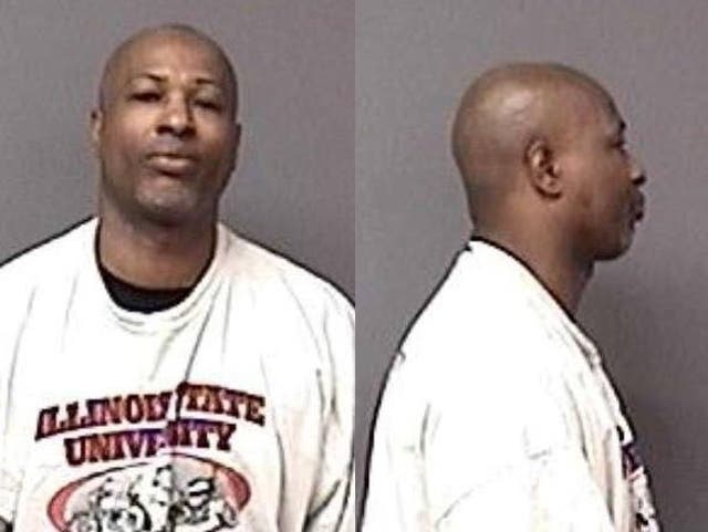 Gary Martin is pictured in Oswego, Illinois, US in an undated handout booking photo