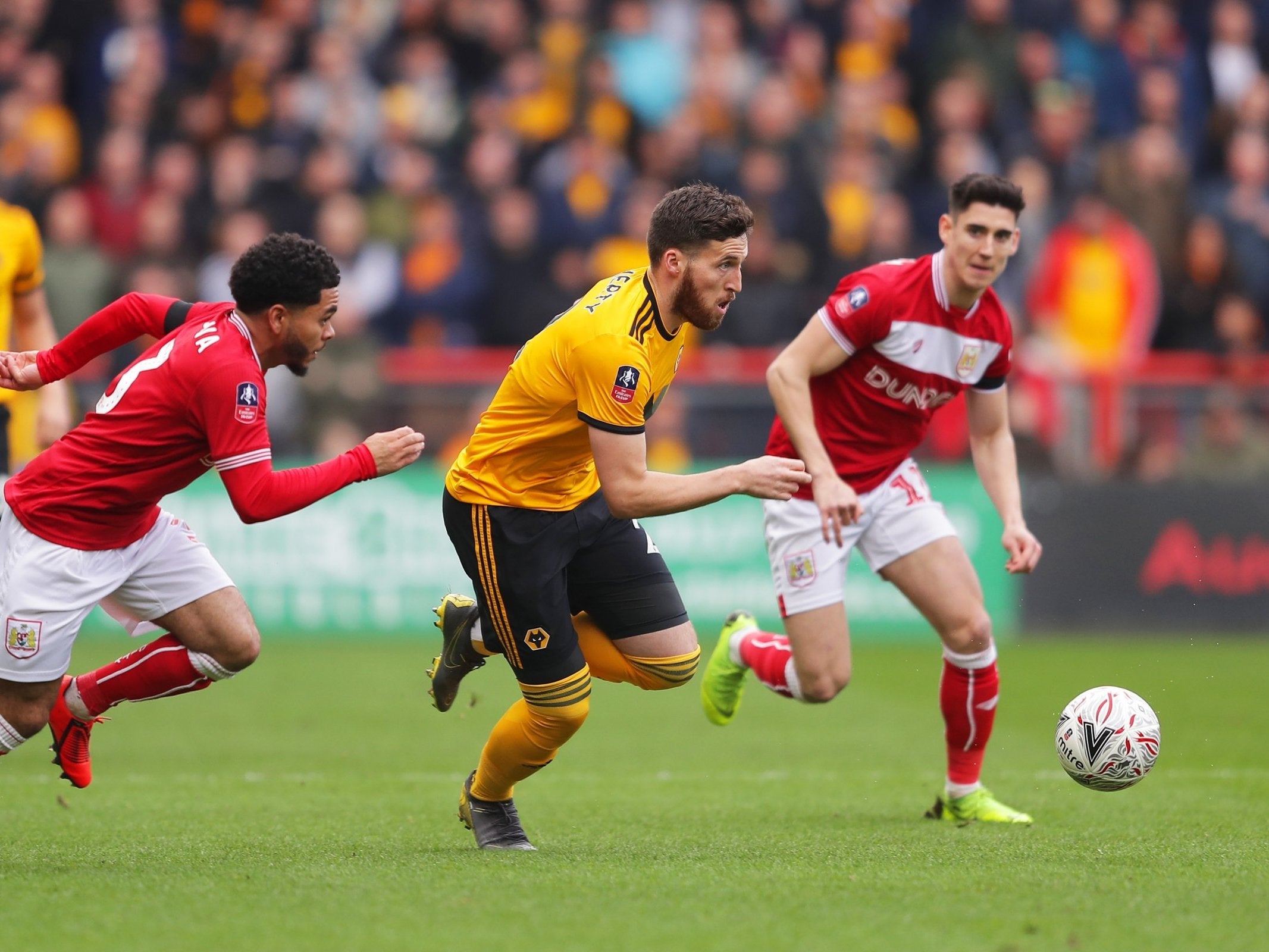 Matt Doherty put in another talismanic performance for Wolves