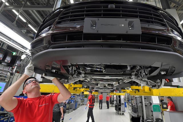 The German car industry is under great pressure